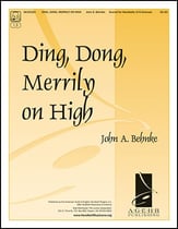 Ding Dong Merrily On High Handbell sheet music cover